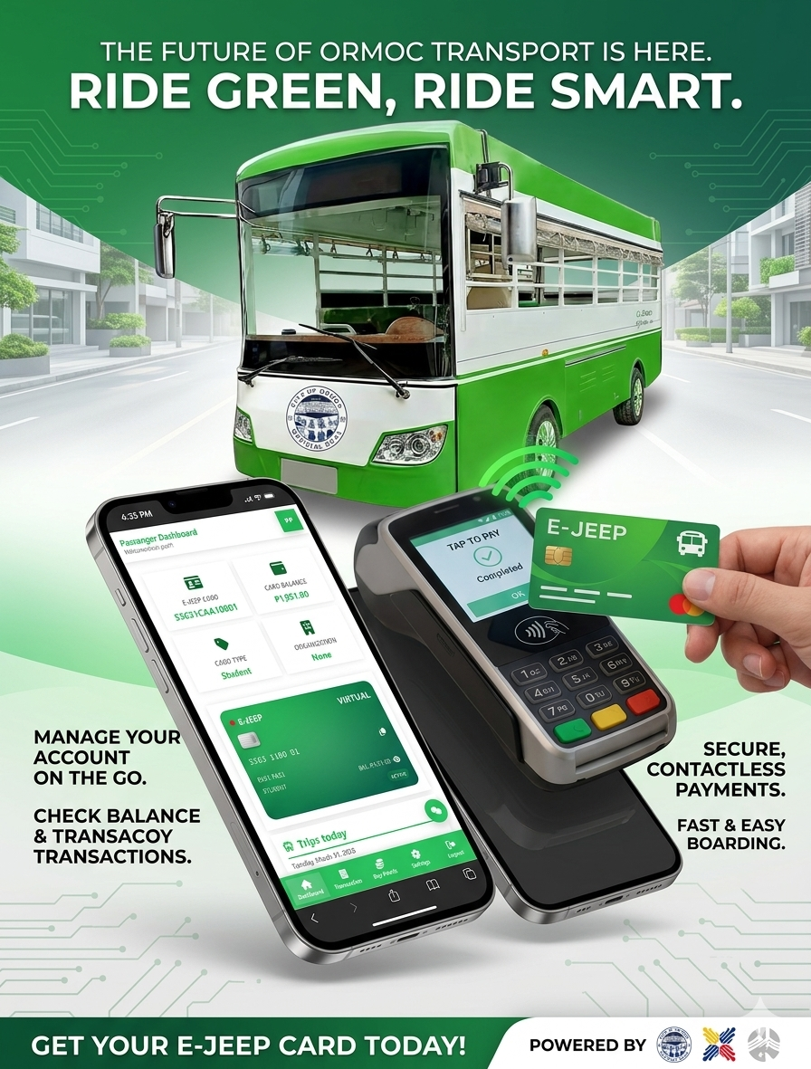 E-JEEP contactless payment — card and terminal